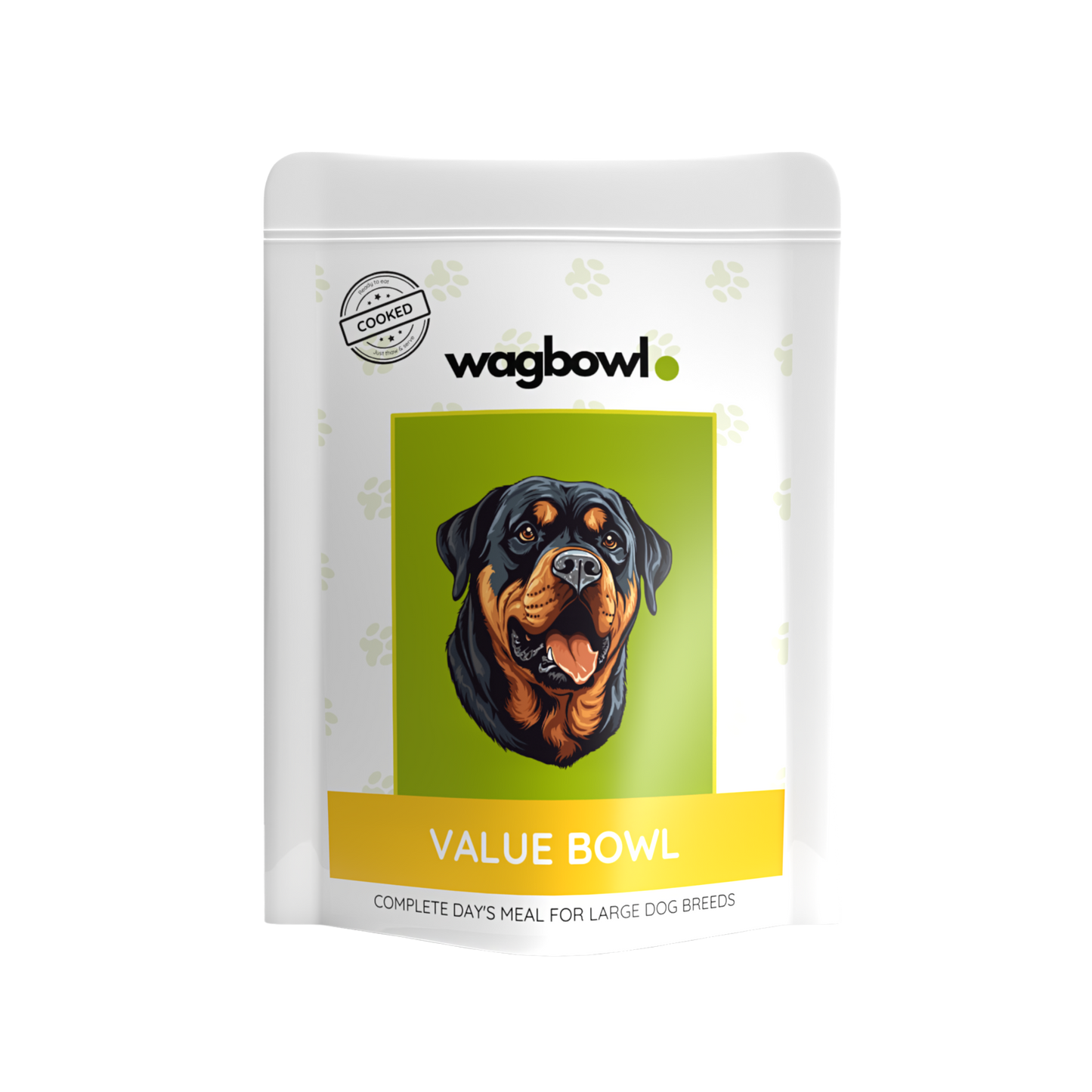Wagbowl Value Bowl fresh dog food 1kg pack