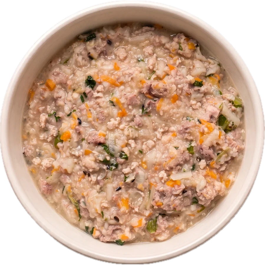 Chicken & Veg with Rice in a bowl