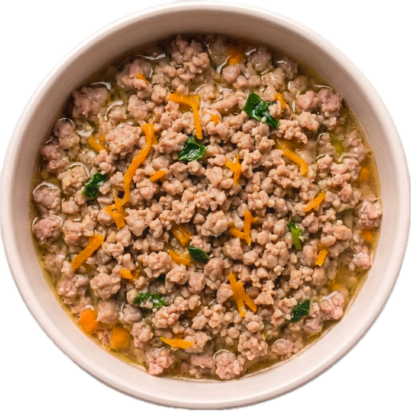 Chicken & Veg Grain Free in a bowl