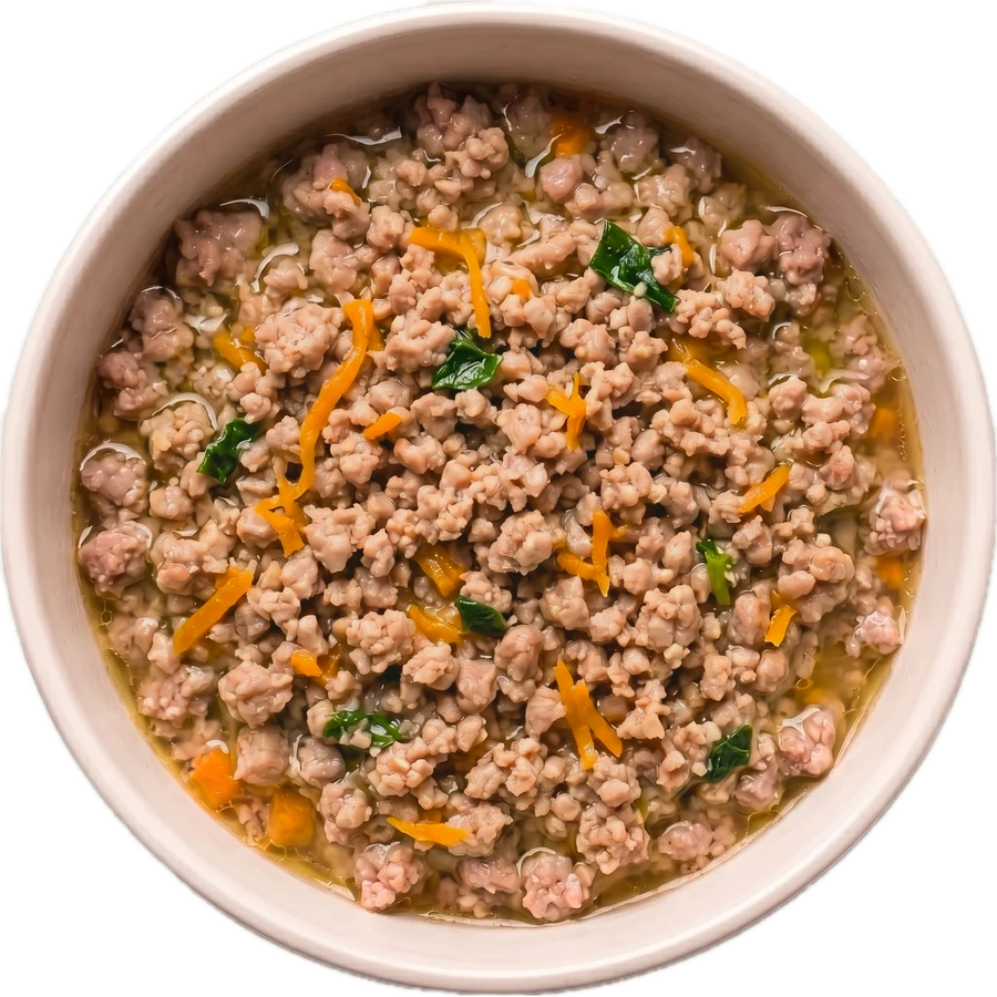 Chicken & Veg Grain Free in a bowl